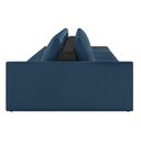 Ver imagem 4 de Sofá Ilha 4 Lugares Living 472cm Modulado Lary Veludo Pu Pto K01 Cor Azul Marinho