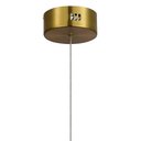 Ver imagem 4 de Pendente Quarto Led 5w 3000k Dourado Fainne 15cm Bivolt Mais Luz