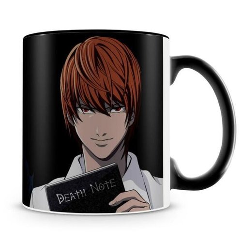 Caneca Death Note Personagens Toda Preta