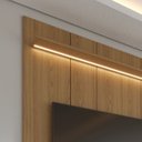 Ver imagem 5 de Painel Neon Float 178cm para TV com Iluminação LED Carvalho