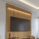 Ver imagem 1 de Painel Neon Float 178cm para TV com Iluminação LED Carvalho