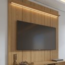 Ver imagem 4 de Painel Neon Float 178cm para TV com Iluminação LED Carvalho