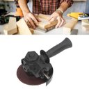 Ver imagem 5 de Adaptador de Furadeira para Rebarbadora em Abs Conjunto de Acessórios de Fixação de Corte C/ Chave e