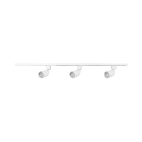 Kit Trilho 1 Metro + 3 Spot 7 W Branco Frio Opus Led
