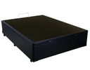 Ver imagem 4 de Cama Box Baú Casal Conforto Sintético Preto + Colchão Casal Conforto Espuma D23 16x138x188