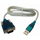 Ver imagem 2 de Cabo Conversor Usb a X Serial Rs232 Db9 9 Pinos