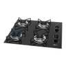 Cooktop a Gás 4 Bocas Fischer Fit Line Trempe Esmaltada Aramado 36350-102675 - 2