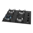 Ver imagem 2 de Cooktop a Gás 4 Bocas Fischer Fit Line Trempe Esmaltada Aramado 36350-102675