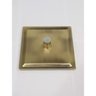 Ducha Quadrada 25x25 Ouro Velho + Bqt - 1