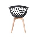 Ver imagem 6 de Kit Mesa Eames Vidro 110cm + 6 Cadeiras Web Wood - Seat&Co