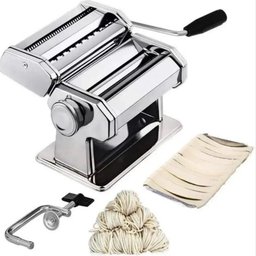 Máquina de Preparar Macarrão e Ravioli 5 em 1 Cilindro de Inox para Massas Frescas, Ideal para Lasan - 4