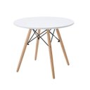 Ver imagem 1 de Mesa Infantil Redonda Tampo MDF Eiffel Rivatti