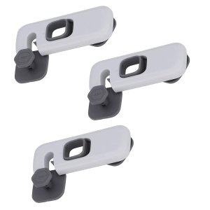 Trava de Segurança Geladeira Gaveta Kit 3 Unidades Criança Evita Acidente Armario Porta Proteçao Fec