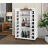 Adega Bar para 16 Garrafas Belgica Branco- Rede Móveis - 1