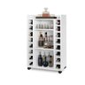 Adega Bar para 16 Garrafas Belgica Branco- Rede Móveis - 2