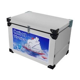Caixa Térmica 164 Litros Chapa Interna Galvanizada Branca Cefaz - 3
