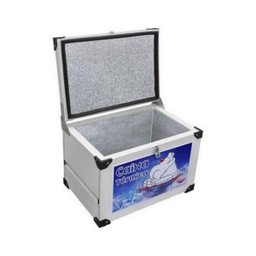 Caixa Térmica 164 Litros Chapa Interna Galvanizada Branca Cefaz - 5