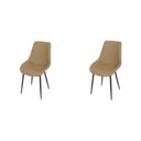 Ver imagem 1 de Conjunto com 2 Cadeiras para Sala de Jantar Volga