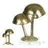 Escultura Cogumelo Dourado15,4x11x19cm - 2