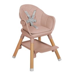 Cadeira Refeicao 6 em 1 Woody Beige (bege) - Kikka Boo - 4