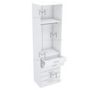 Ver imagem 5 de MÓDULO CLOSET TORRE COM 6 GAV. + CABIDEIRO M397.B (A250XL70XP50) MUNDI MOVEIS