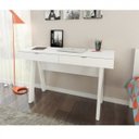 Ver imagem 5 de Escrivaninha Mesa Escritório Me 4128 2 Gavetas 120cm Branca