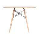 Ver imagem 3 de Mesa Eames Eiffel Dsw Redonda 90cm Preta