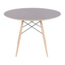 Ver imagem 2 de Mesa Eames Eiffel Dsw Redonda 90cm Preta