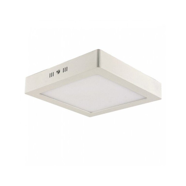 Plafon LED Sobrepor Quadrado 18W Blumenau