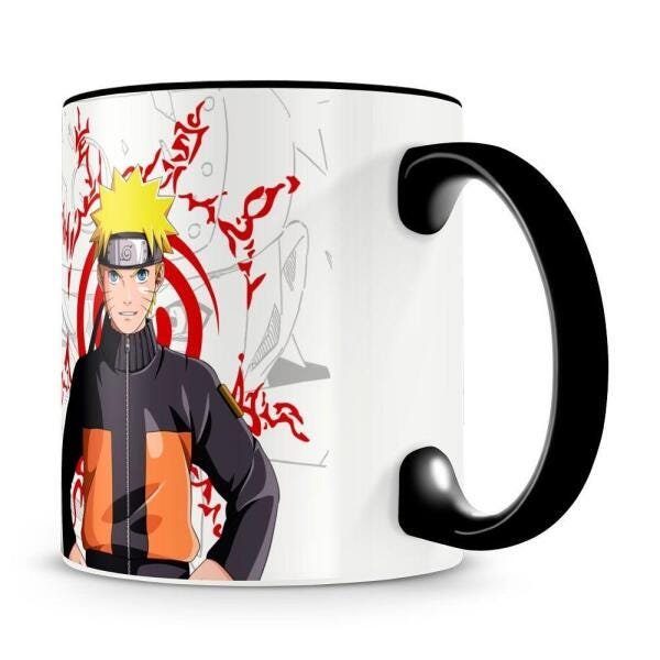 Caneca Naruto Shippuden Personalize com seu Nome