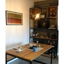 Ver mais imagens de Mesa Estilo/Modelo Industrial com 1 banco (1,40 x 0,80)