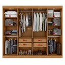 Ver imagem 3 de Guarda-Roupa Casal 8 Portas Easy Slim com Espelho