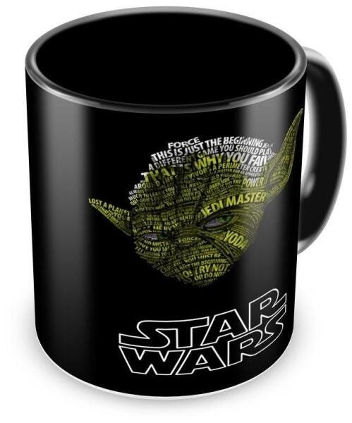 Caneca Personalizada Yoda Star Wars - Faça ou Não Faça