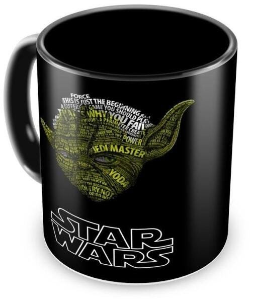 Caneca Personalizada Yoda Star Wars - Faça ou Não Faça