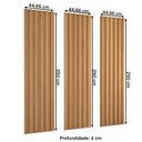 Ver imagem 4 de Painel para Tv 100% Mdf Ripado Decoração Freijó - Panorama Móveis