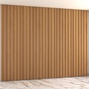 Ver imagem 5 de Painel para Tv 100% Mdf Ripado Decoração Freijó - Panorama Móveis
