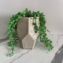 Ver imagem 4 de Vaso de Cerâmica Decorativo Luxo com Pintura Claquelada