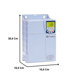Inversor de Frequência Weg Cfw500 12,5cv 33a 220v Trifásico - 3