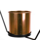 Ver imagem 4 de Vaso Decorativo Metal para Pendurar Rose e Preto 29x33cm - D’Rossi