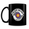 Caneca Personalizada Polícia Militar de São Paulo (100% Preta) - 2