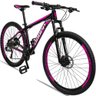 Bicicleta Aluminum Aro 29 Quadro Alumínio 27 Marchas Câmbio Shimano Altus Freio Hidráulico - - Preto - 3