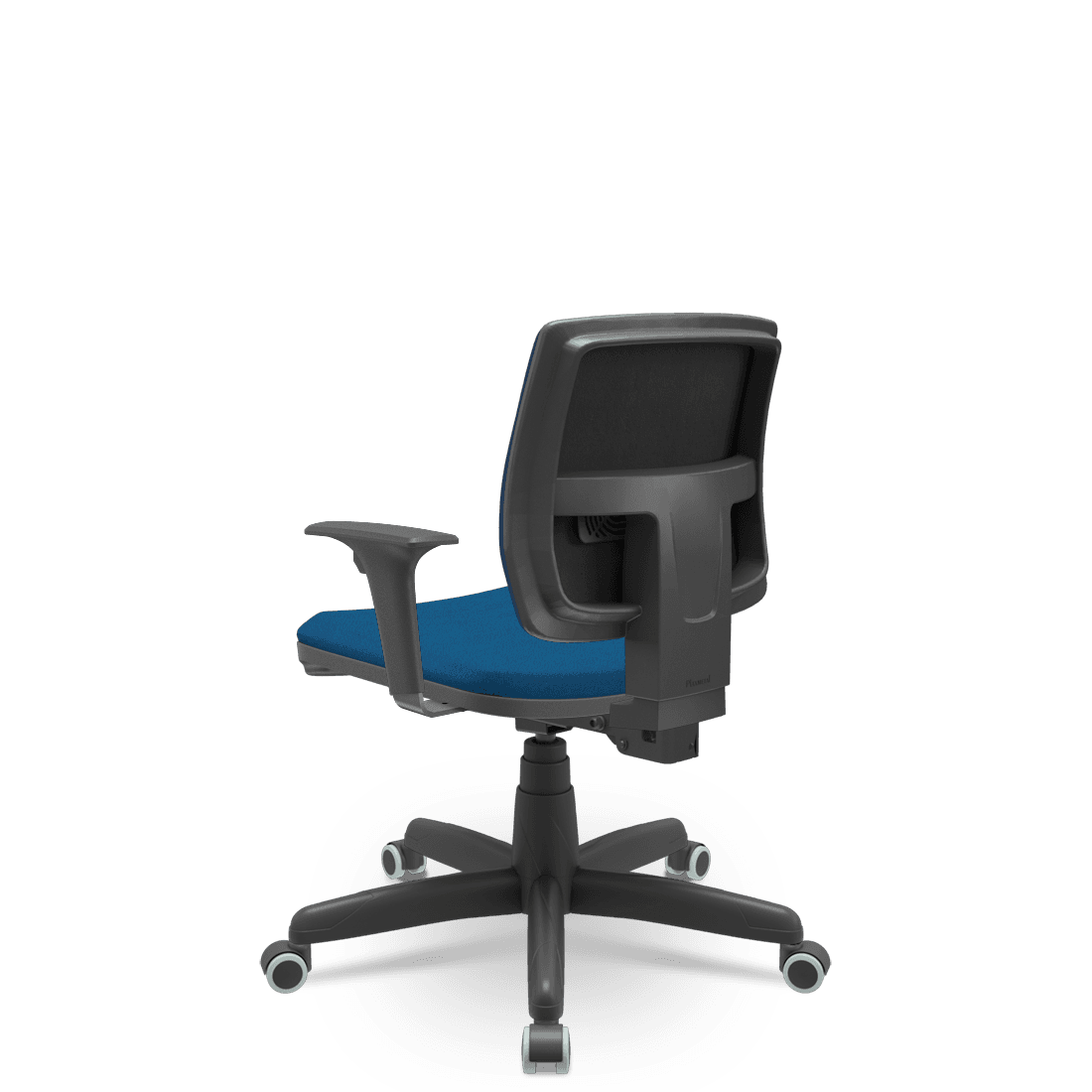 Cadeira Brizza Soft Executiva Poliéster Giratória com Braços Reguláveis e Sistema Backplax - 3