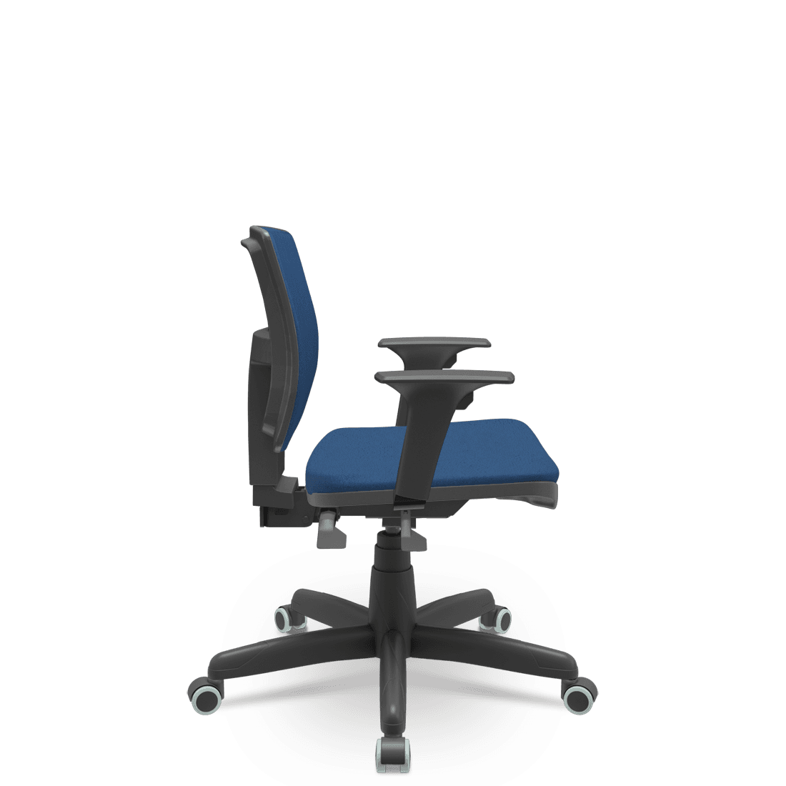 Cadeira Brizza Soft Executiva Poliéster Giratória com Braços Reguláveis e Sistema Backplax - 2