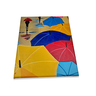 Mini Quadro de Guarda Chuva Decorativo Pintado a Mão 30x25cm - 5