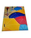 Ver imagem 5 de Mini Quadro de Guarda Chuva Decorativo Pintado a Mão 30x25cm