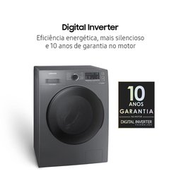 Lava e Seca 11 Kg Samsung Inox com 12 Programas de Lavagem Wd11a4453bx 220v - 4