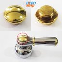 Ver imagem 3 de Botão Dourado Deca Belle Epoque Tiffany - 4128103 4128.103