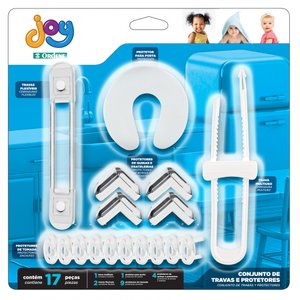 Kit 17 Travas e Protetores Segurança Bebê