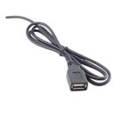 Ver imagem 1 de Cabo Rabicho Usb 2.0 a Fêmea 1,5m Blindado Kit 10 Cabos