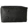 Bolsa de Mão Viagem Alça Transversal Textura Pontos Preto - Preto - 4